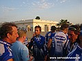 Ronde van Qatar, 1e etappe - 2 februari 2004<br />De Quick Step Davitamon ploeg vlak na de finish