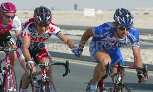 Ronde van Qatar, 5e etappe - 6 februari 2004<br />FOTO: COR VOS